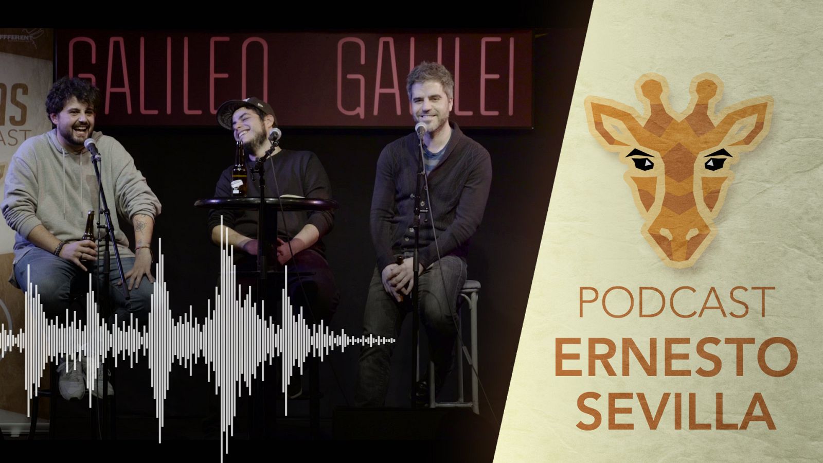 Jirafas, el podcast - Escucha el programa 5, con Ernesto Sevilla