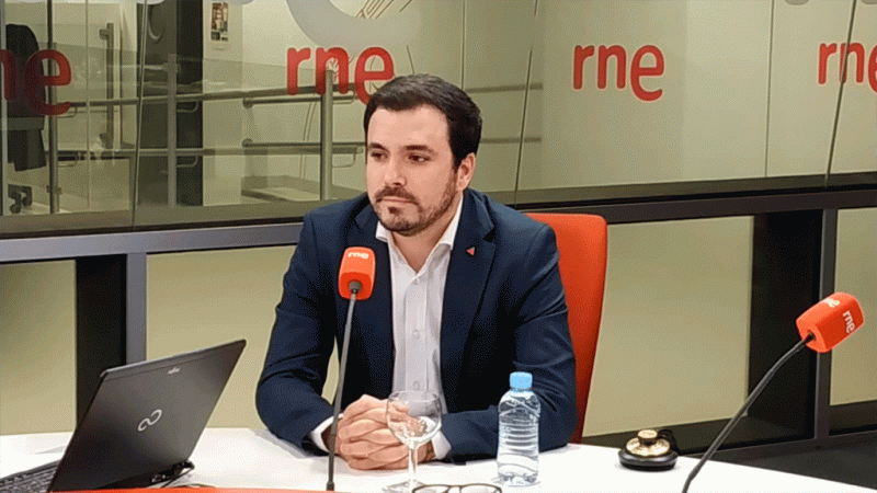 Las mañanas de RNE con Íñigo Alfonso - Alberto Garzón (IU): "No hemos dado un cheque en blanco a Pedro Sánchez" - Escuchar ahora