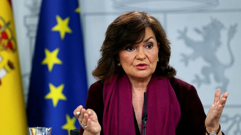14 horas - Carmen Calvo aclara que la figura del 'relator' no es un "mediador internacional" para Cataluña - Escuchar ahora