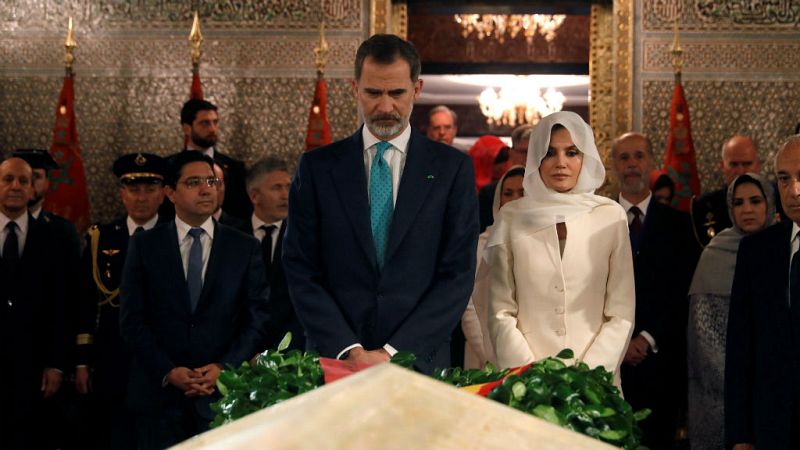  Boletines RNE - Felipe VI reconoce la "ejemplar" cooperación migratoria con Marruecos - escuchar ahora