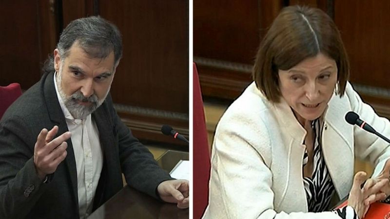 24 horas - Forcadell justifica que desoyeran al Constitucional "politizado", Cuixat defiende la desobediencia - escuchar ahora