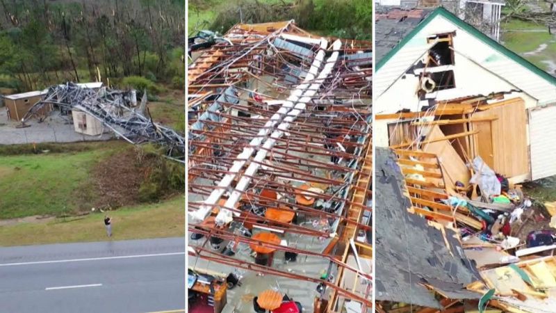 Boletines RNE - Una veintena de fallecidos tras el paso de una serie de tornados en Alabama - Escuchar ahora