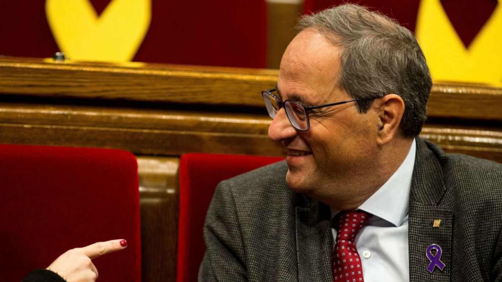 Boletines RNE - Torra alega a la Junta Electoral que los símbolos no identifican a ninguna formación política - escuchar ahora