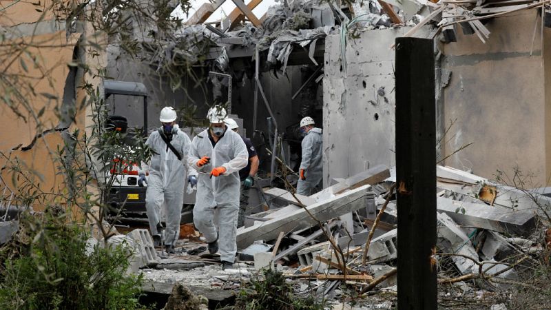 Boletines RNE - Un cohete lanzado desde Gaza provoca varios heridos en Israel - Escuchar ahora 