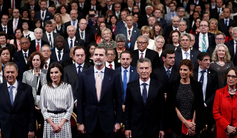 14 horas - Los reyes inauguran el Congreso del Español en Argentina - Escuchar ahora