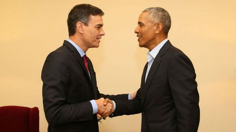 14 horas - Barack Obama se reune con Pedro Sánchez este miércoles - escuchar ahora