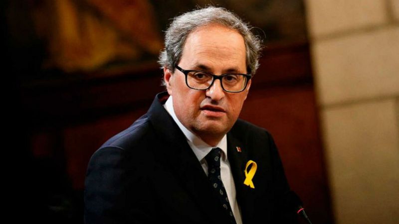 Boletines RNE - Quim Torra será investigado por desobediencia - escuchar ahora