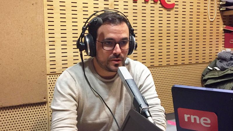 Las mañanas de RNE con Íñigo Alfonso - Alberto Garzón califica de "más grave que el Watergate" el presunto espionaje a Podemos - Escuchar ahora