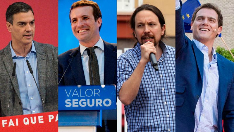  14 horas - RTVE emitirá el único debate entre los líderes de los partidos - Escuchar ahora