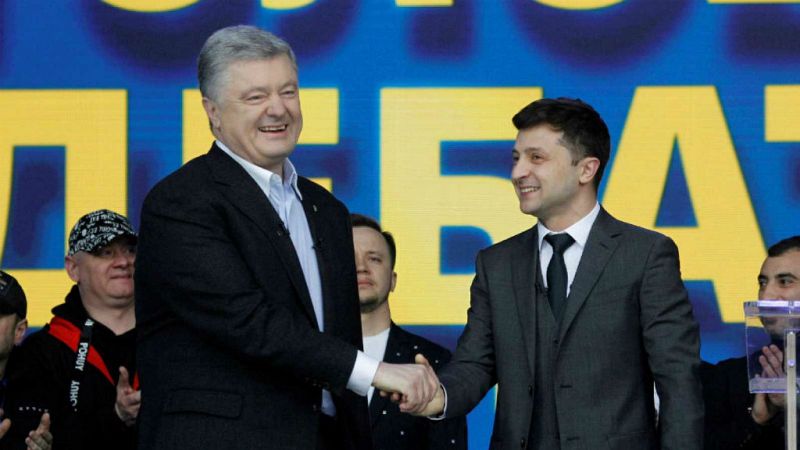 Las mañana de RNE con Íñigo Alfonso - El cómico Zelenski gana las elecciones presidenciales en Ucrania - Escuchar ahora
