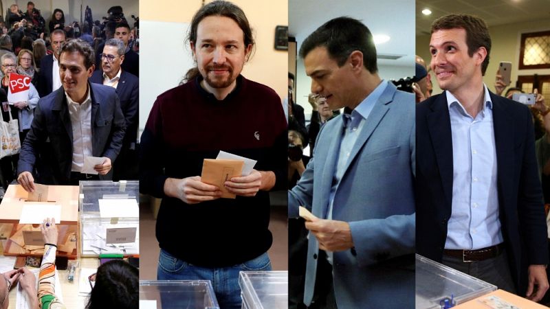  Boletines RNE - Los principales candidatos votan y animan a la participación - Escuchar ahora