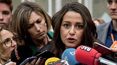 14 horas - Arrimadas: "Sánchez tiene el gobierno montado con Podemos y el apoyo de los nacionalistas"