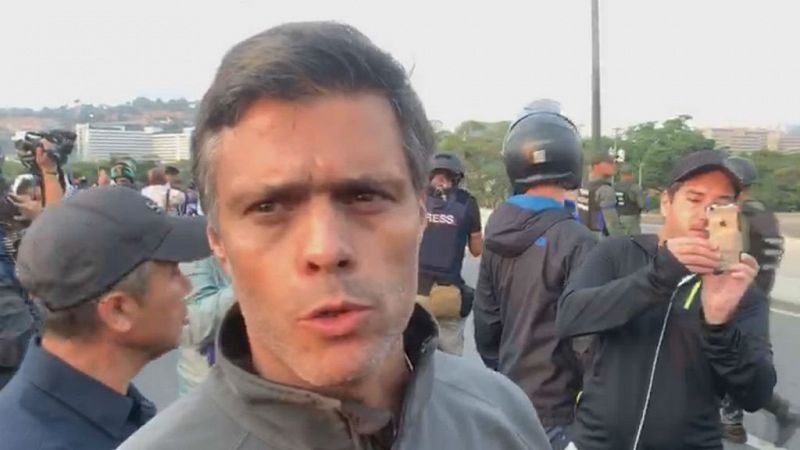 14 horas - No hay constancia de que Leopoldo López haya pedido derecho de asilo - Escuchar ahora