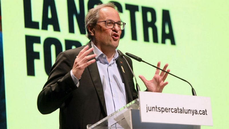  Boletines RNE - Quim Torra comparecerá ante el Tribunal Superior de Justicia el 15 de mayo - Escuchar ahora