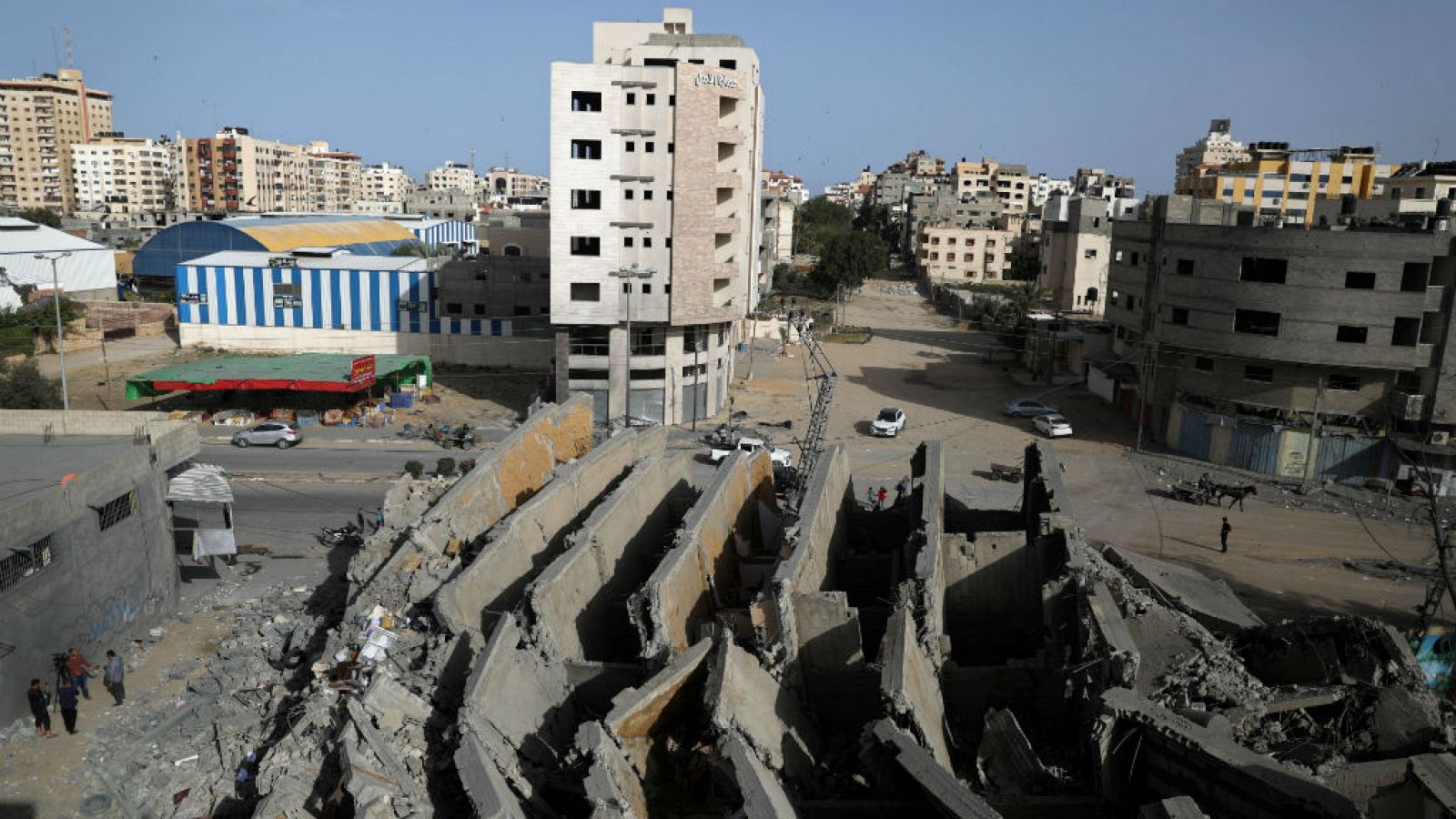 14 horas - Tensa calma en Gaza a pesar de la tregua - Escuchar ahora