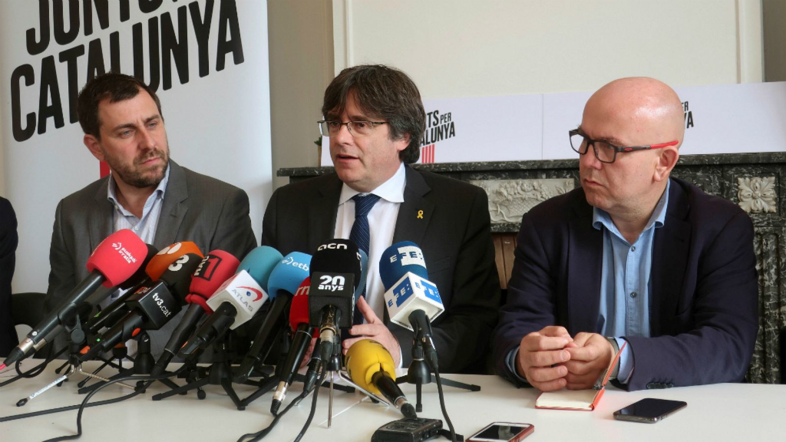 14 horas - Puigdemont, Ponsatí y Comín podrán concurrir a las elecciones europeas - Escuchar ahora