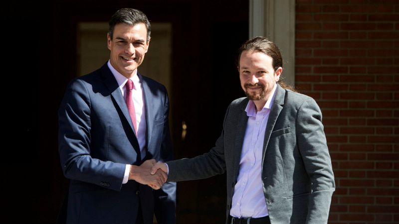 24 horas - Pablo Iglesias tras reunirse con Pedro Sánchez: "Estamos de acuerdo en ponernos de acuerdo" - Escuchar ahora