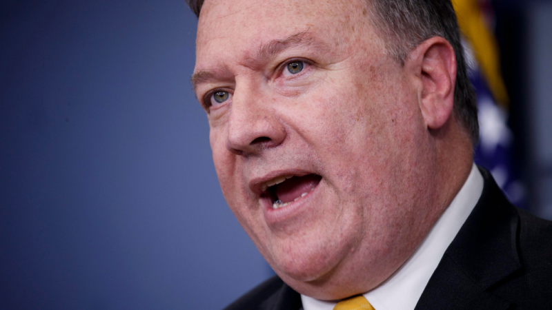 Mike Pompeo aparece en Bagdad en lugar de en Londres - escuchar ahora