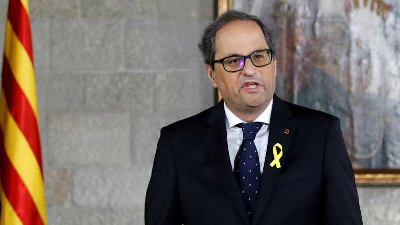 14 horas - Torra considera nula su causa por los lazos pero pagará "el precio que haga falta" - Escuchar ahora 