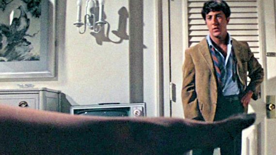 the graduate leg scene