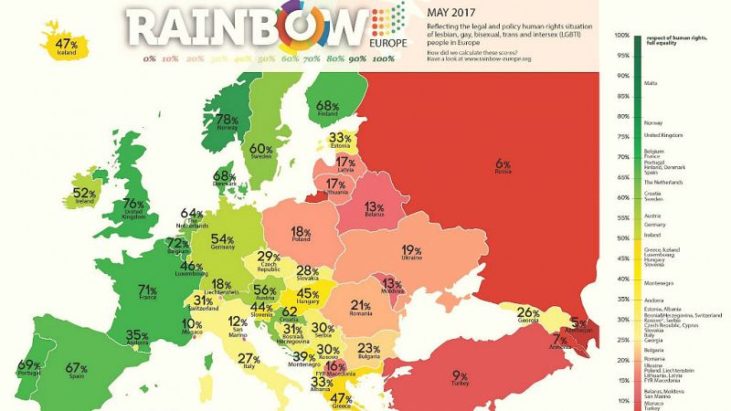 Wisteria Lane - Informe Rainbow Europe - 1/06/19 - Escuchar ahora