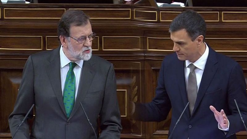 Se cumple un año de moción de censura contra Rajoy - Escuchar ahora