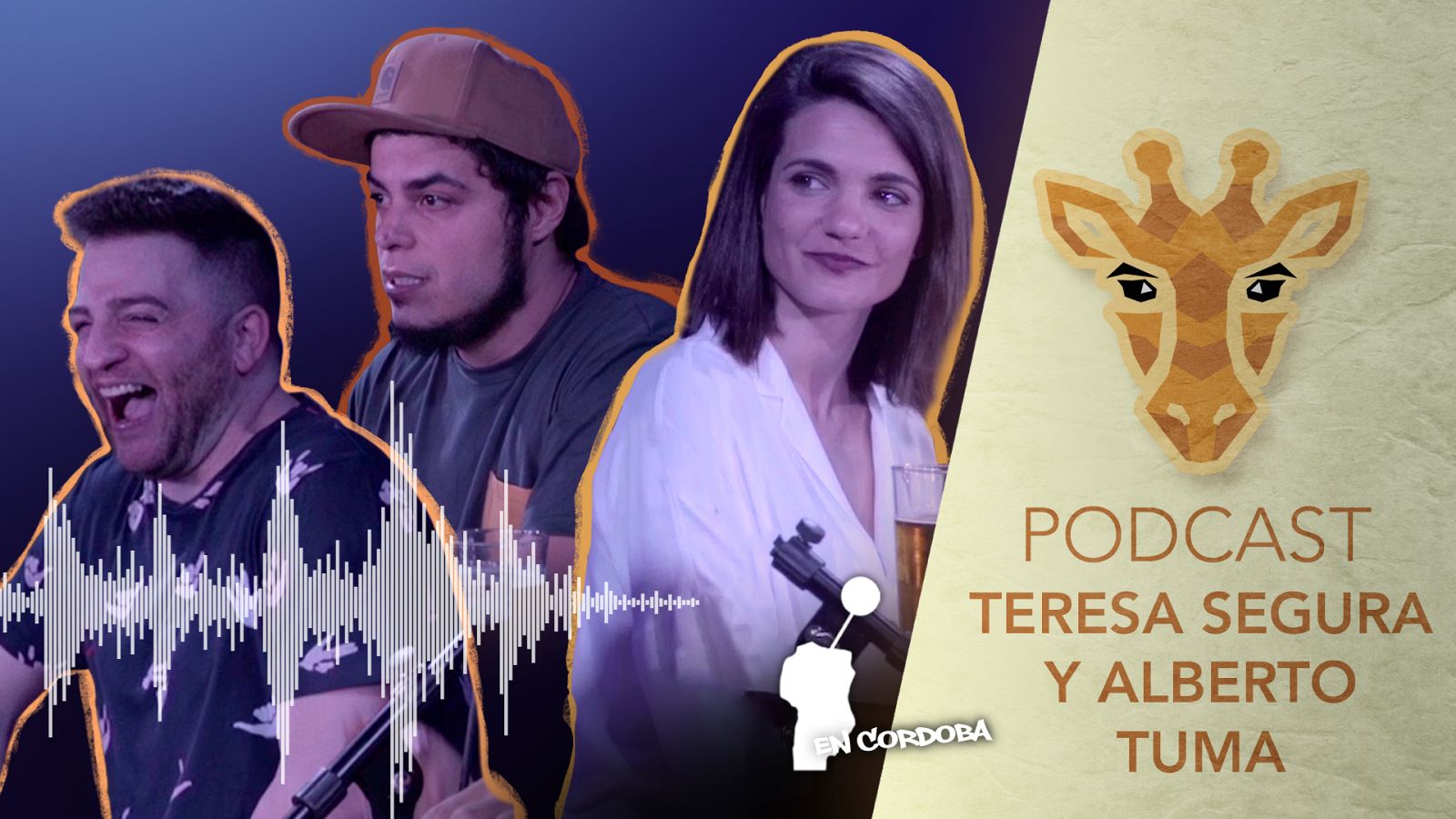 Jirafas, el podcast - Escucha ya el podcast de Jirafas con Teresa Segura y Alberto Tuma 