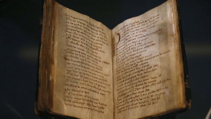 14 horas - El códice del Cantar de mio Cid se expone por primera vez en su historia en la Biblioteca Naciona - escuchar ahora