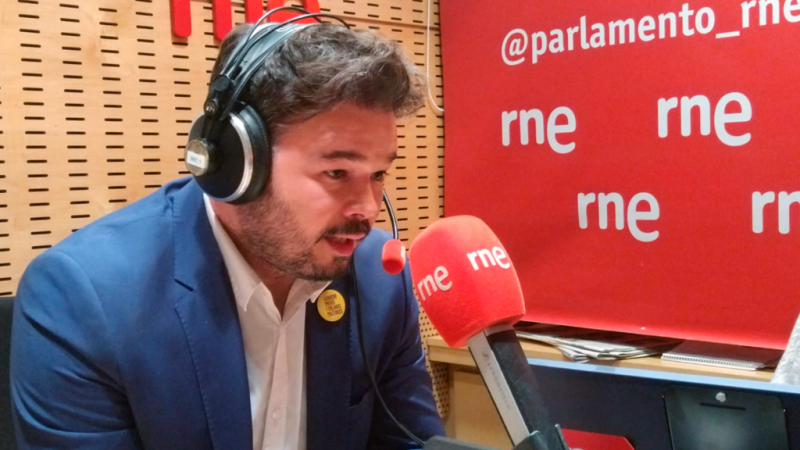 Las mañanas de RNE con Íñigo Alfonso - Rufián (ERC): "No confío en la valentía del PSOE, pero ojalá podamos hablar"  - Escuchar ahora