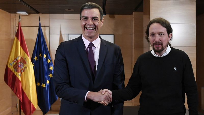 14 horas - Sánchez e Iglesias negociarán un "gobierno de cooperación" - Escuchar ahora