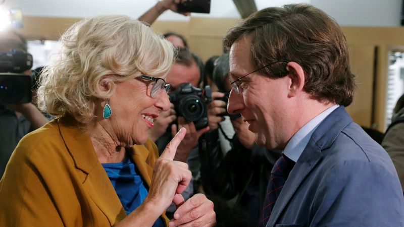  14 horas - Carmena tiende la mano a Cs para frenar la entrada de Vox - escuchar ahora