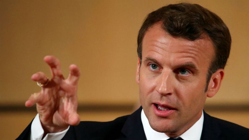 Boletines RNE - Macron advierte a Cs de que aliarse con Vox podría romper su cooperación y excluirle del grupo liberal en Europa - escuchar ahora