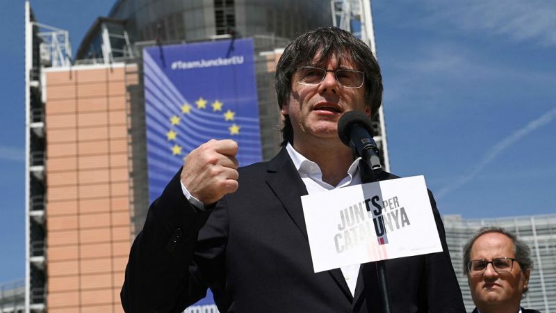 24 horas fin de semana - 23 horas - Puigdemont y Comín recurrirán a Europa si no les proclaman eurodiputados - Escuchar ahora