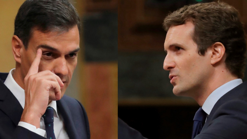 Pedro Sánchez y Pablo Casado se han reunido en la Moncloa - escuchar ahora