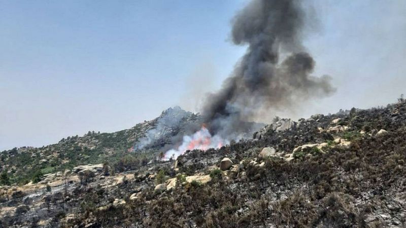 Luis Padr: "El fuego no amenaza al pueblo y el calor es el handicap" - Escuchar ahora