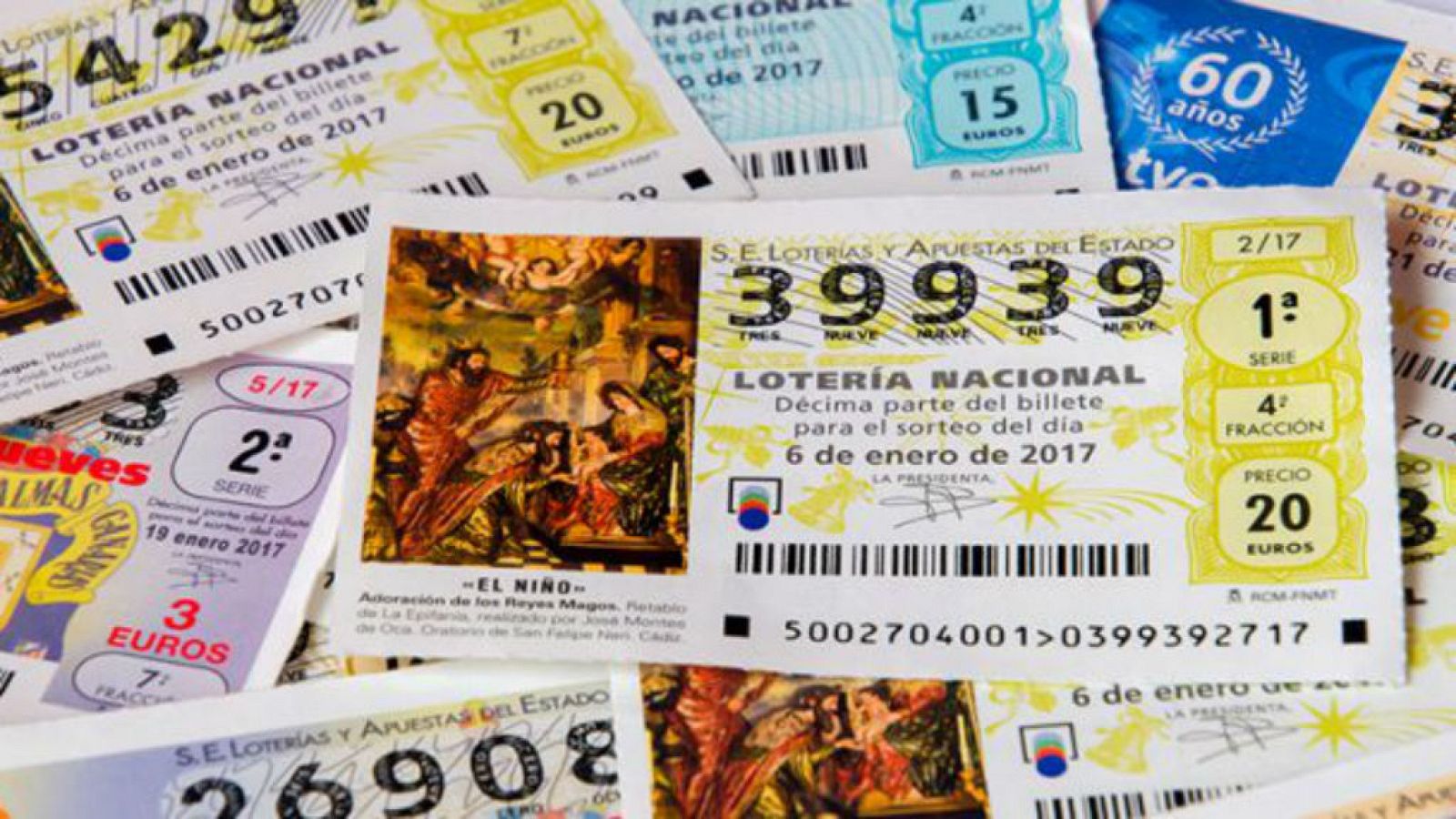  14 horas - Los décimos de la Lotería de Navidad ya están a la venta - escuchar ahora