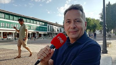 La sala - En la Plaza Mayor de Almagro con Rafa Castejón - 13/07/19