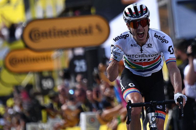  Tablero deportivo - Tour de Francia 2019 |  Etapa 9: Daryl Impey gana desde la fuga en Brioude - Escuchar Ahora