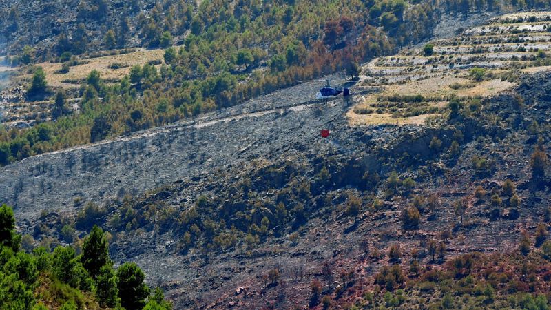 Sólo el incendio de Almería está controlado no los de Ávila y Madrid - Escuchar ahora