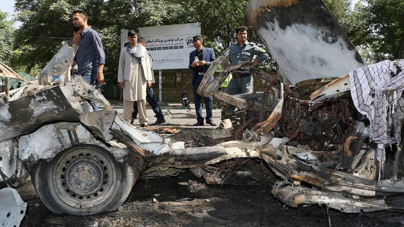 Boletines RNE - Una decena de muertos y más de 30 heridos en un atentado en Kabul - Escuchar ahora 
