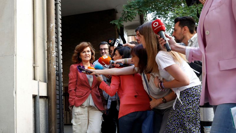 Boletines RNE - La Ejecutiva del PSOE analiza el futuro de la nueva votación - Escuchar ahora 