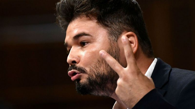  14 horas - Rufián alerta de que "se arrepentirán" y no garantiza su apoyo en septiembre - escuchar ahora