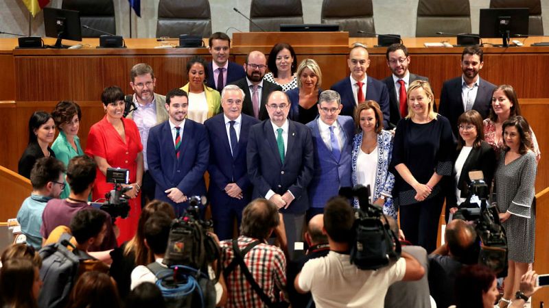 Boletines RNE - Javier Lambán toma posesión como presidente de Aragón - Escuchar ahora