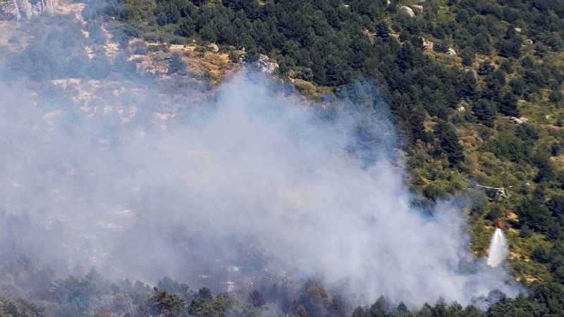 Dos incendios en Madrid y Segovia amenazan el Parque Nacional de Guadarrama - Escuchar ahora
