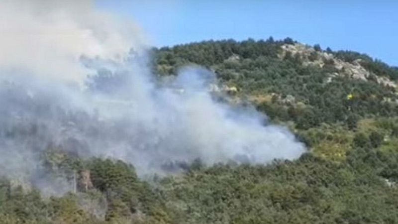 Las mañanas de RNE con Íñigo Alfonso - Alcalde de La Granja: "El fuego está en el límite del Parque Nacional de la Sierra de Guadarrama"- Escuchar ahora 