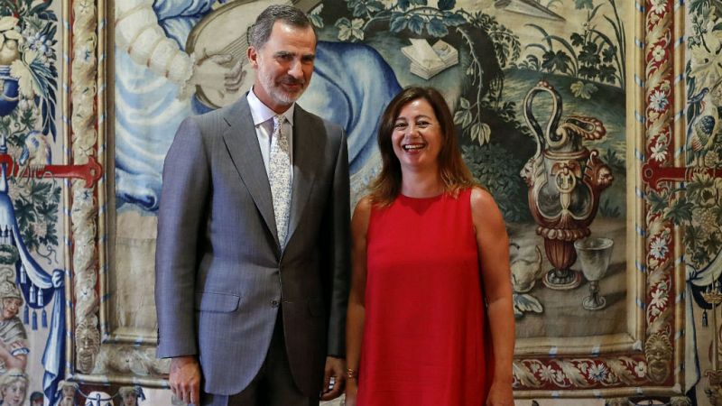 Boletines RNE - Armengol tras reunirse con el rey: "España necesita un gobierno progresista" - Escuchar ahora