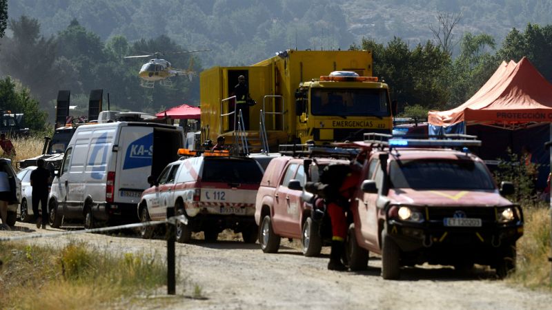  14 horas - El incendio de La Granja sigue activo, controlado el de Miraflores  - Escuchar ahora