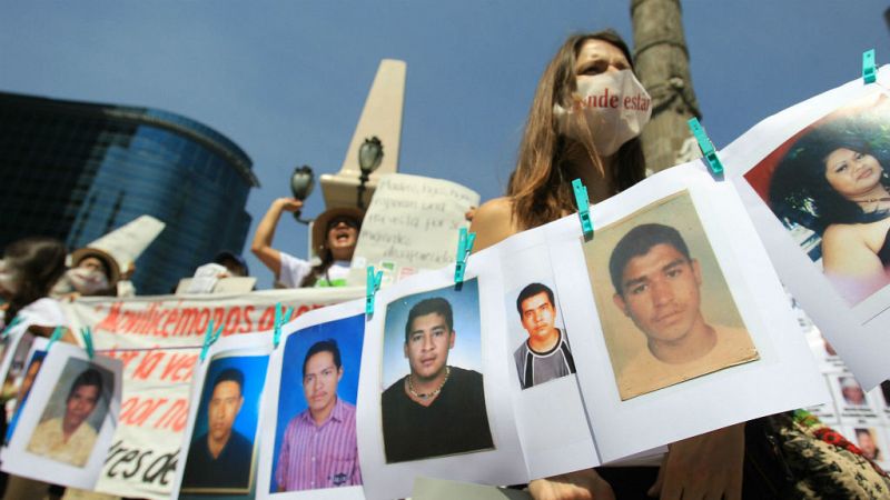  Cinco continentes - México busca a 40.000 desaparecidos - Escuchar ahora