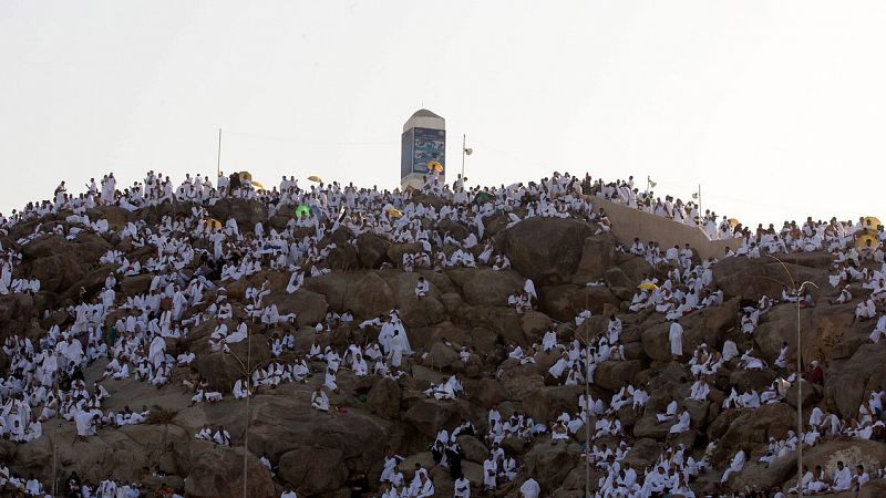 Más de 2 millones de fieles suben a monte Arafat para principal rito de hach - Escuchar ahora