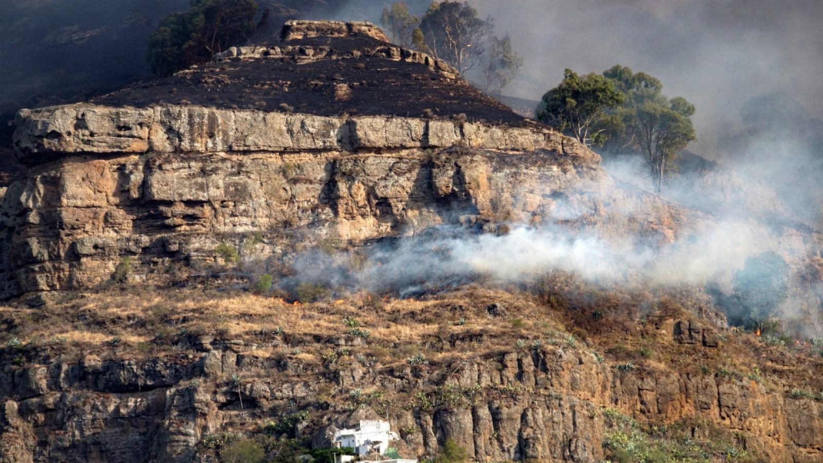  14 horas - El incendio de Gran Canaria está "fuera de control" y obliga a evacuar a 9.000 personas - Escuchar ahora